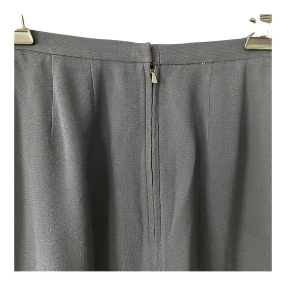 Anne Klein Women Dress Suit Navy Blue Skirt Zipper Lined Size 6 - Picture 7 of 9